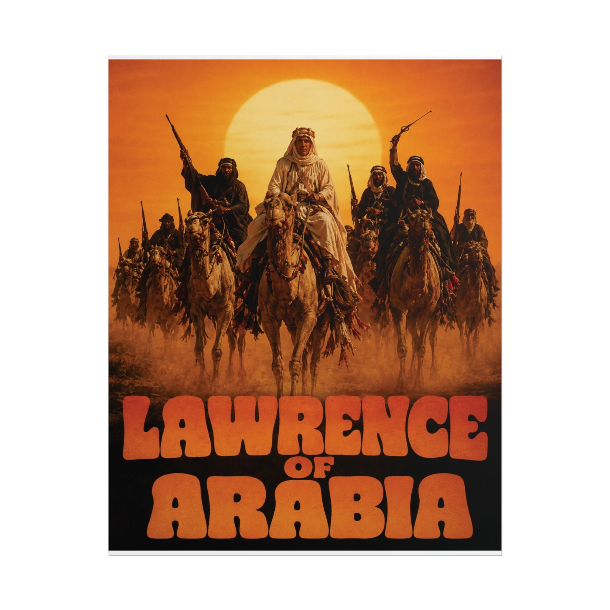 Lawrence of Arabia Vintage Movie Poster — Rolled Poster