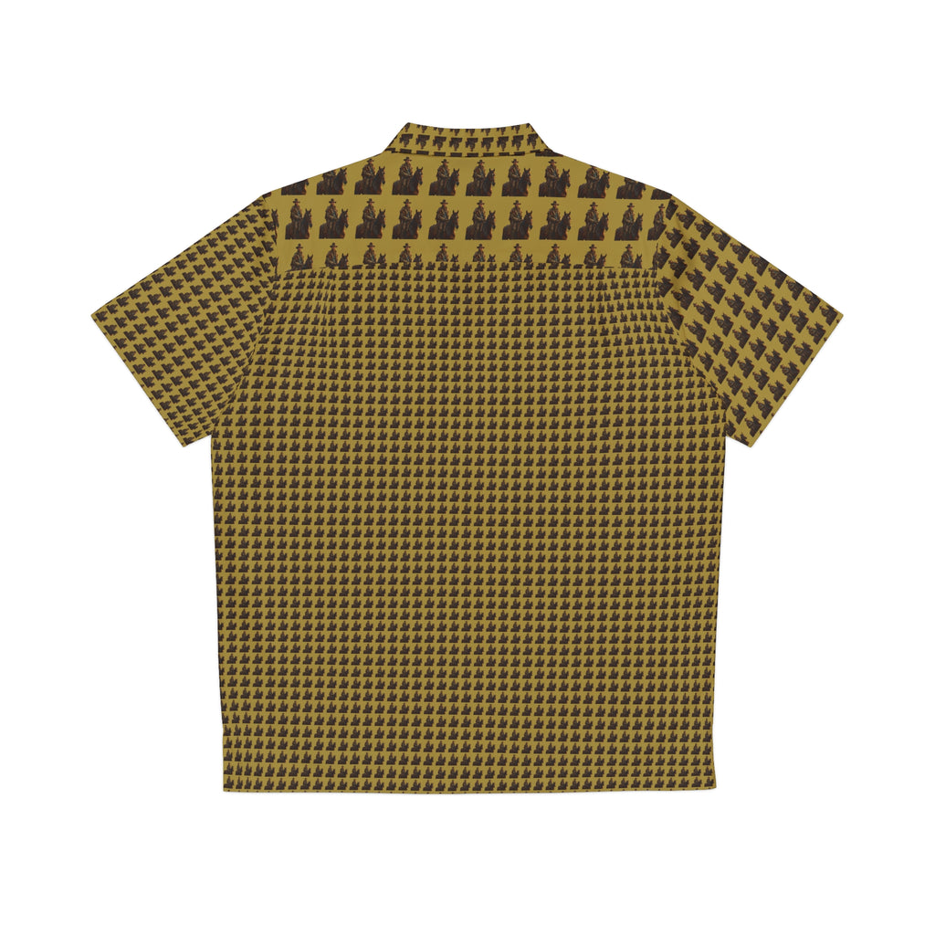 Clint Eastwood Hawaiian Shirt — Men's Vintage Pattern AOP