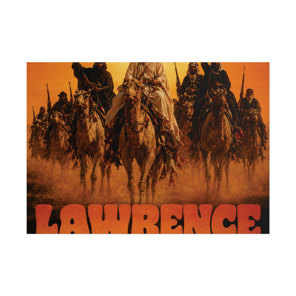Lawrence of Arabia Vintage Movie Poster — Rolled Poster