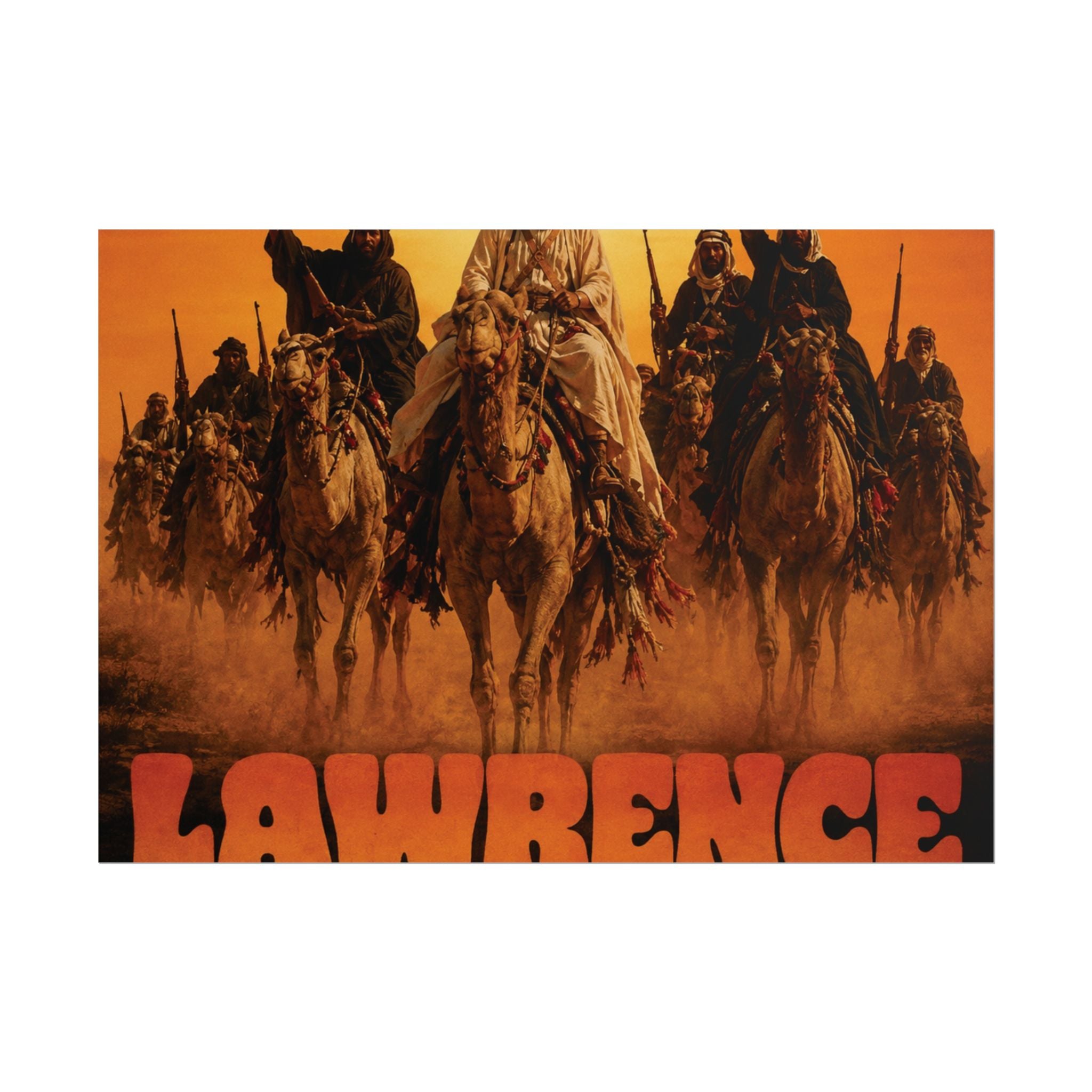 Lawrence of Arabia Vintage Movie Poster — Rolled Poster