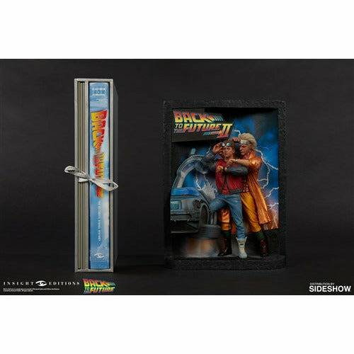 'Back to the Future: The Ultimate Visual History' (Collector's Edition with Movie Poster Sculpt) — by Michael Klastorin with Randal Atamaniuk [2017]