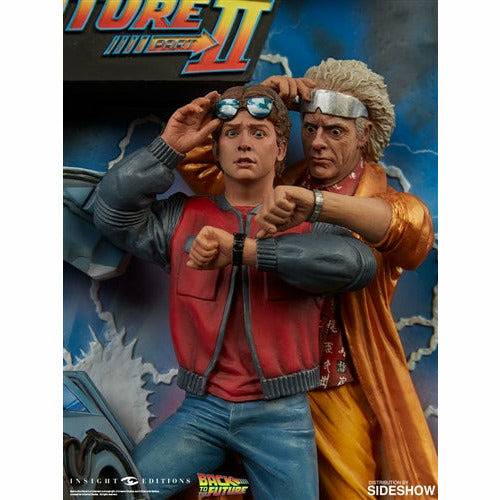 'Back to the Future: The Ultimate Visual History' (Collector's Edition with Movie Poster Sculpt) — by Michael Klastorin with Randal Atamaniuk [2017]