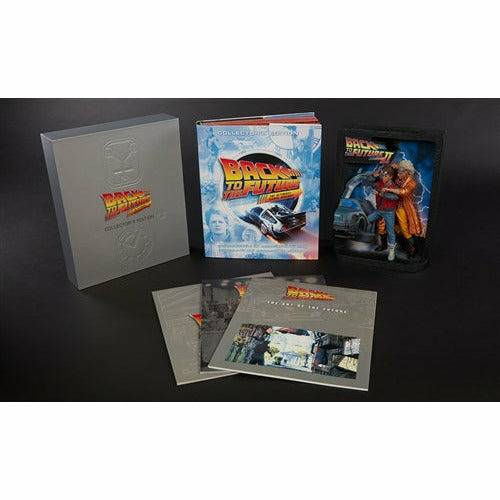 'Back to the Future: The Ultimate Visual History' (Collector's Edition with Movie Poster Sculpt) — by Michael Klastorin with Randal Atamaniuk [2017]