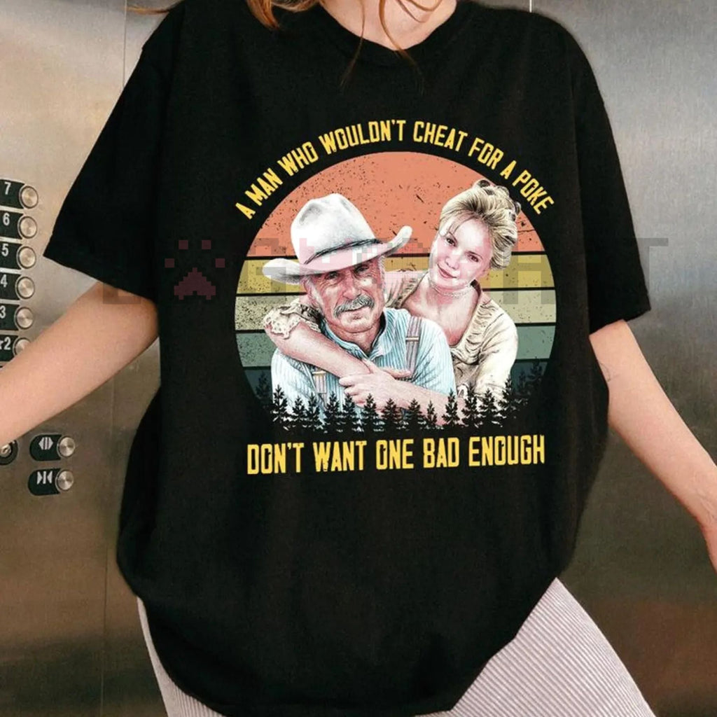 Best Cowboy Movie Quote Shirt – Vintage Western Movie 90s Iconic Old West Slogan Tee
