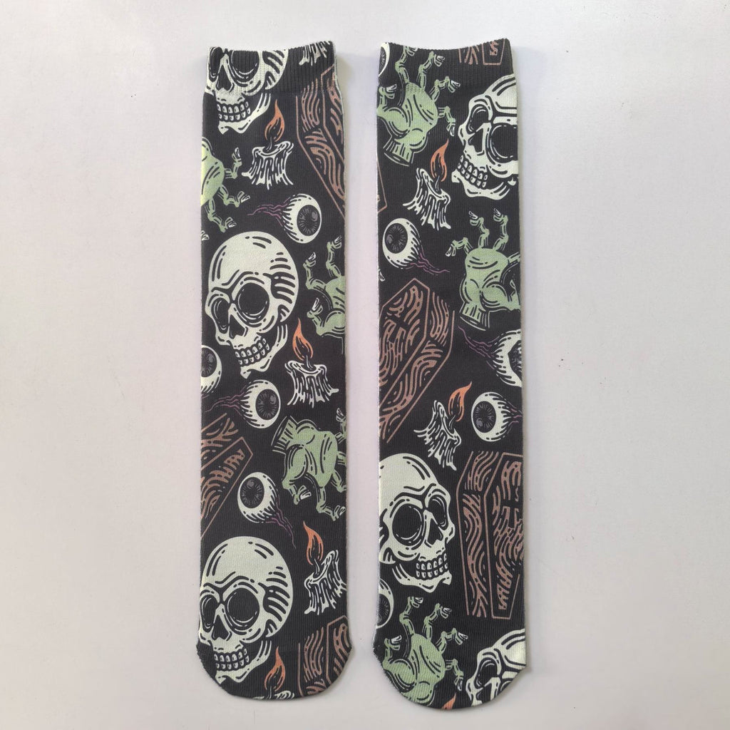 Coffins and Skulls Socks