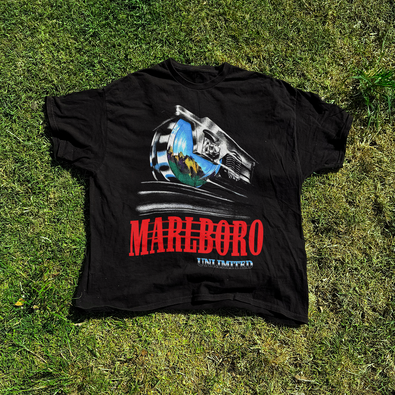 Unlimited Vintage Black T-Shirt