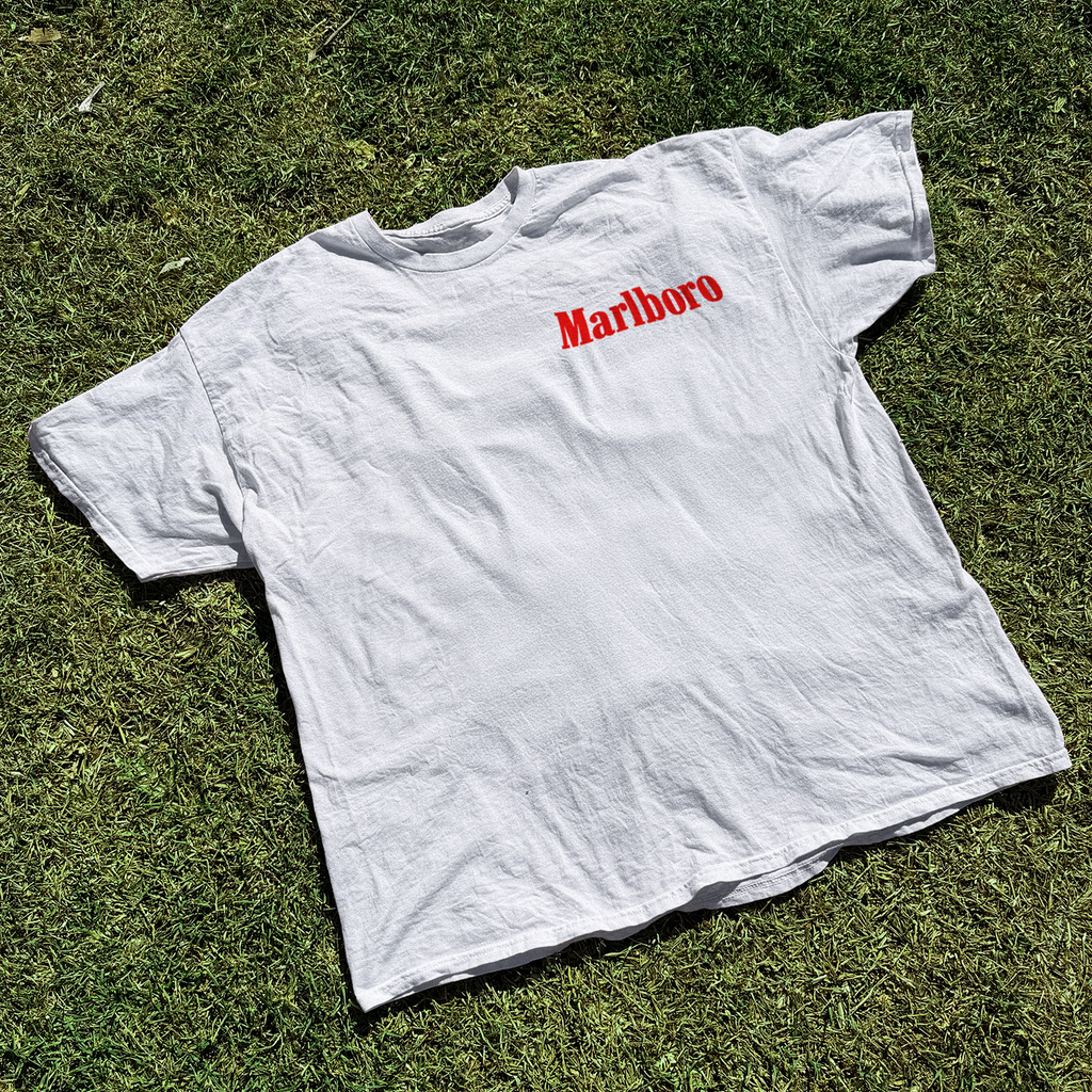 'Cattle Rustler' Vintage White T-shirt