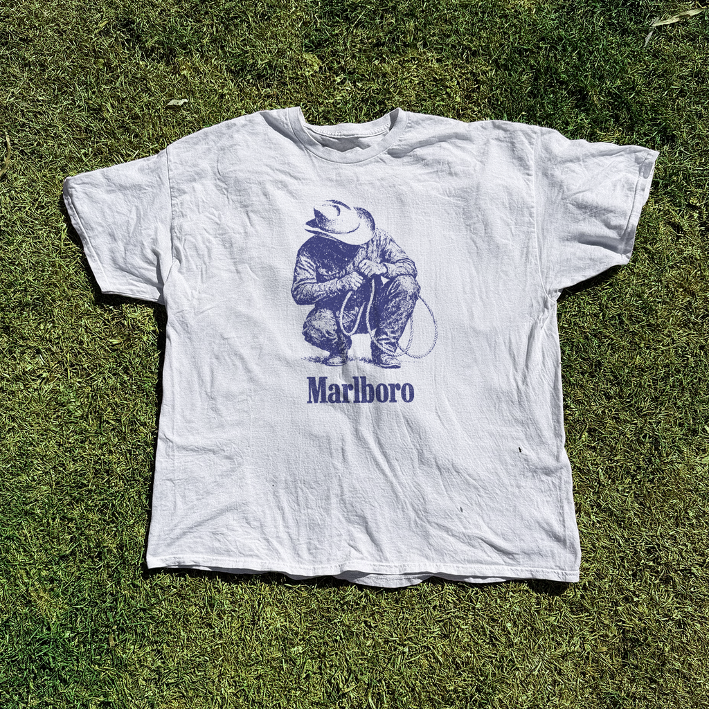 'Rustler' Vintage White T-shirt