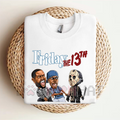 Men's Jason Killer T-Shirt – Scary Movie Inspired, Horror Cotton Crewneck Top for Halloween