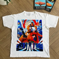 Japanese Vintage 'Punisher' Illustration White T-Shirt