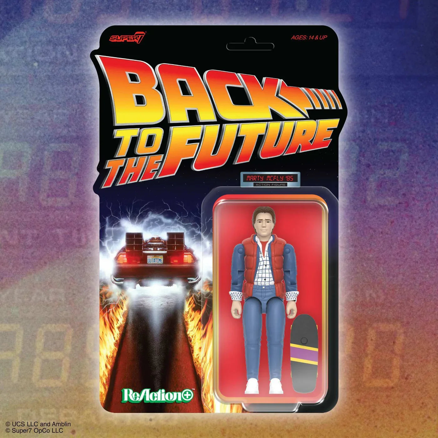 ReAction Back to the Future ReAction+ Wv1 Marty McFly '85 3¾-inch Retro Action Figure