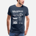 Time-Traveling Delorean T-Shirt