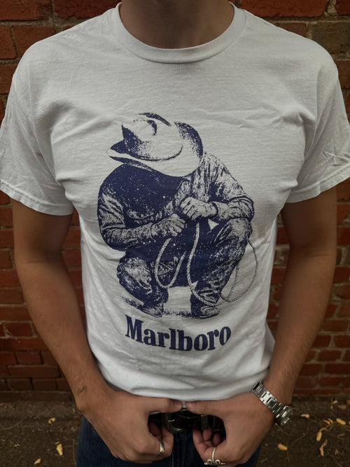 'Rustler' Vintage White T-shirt