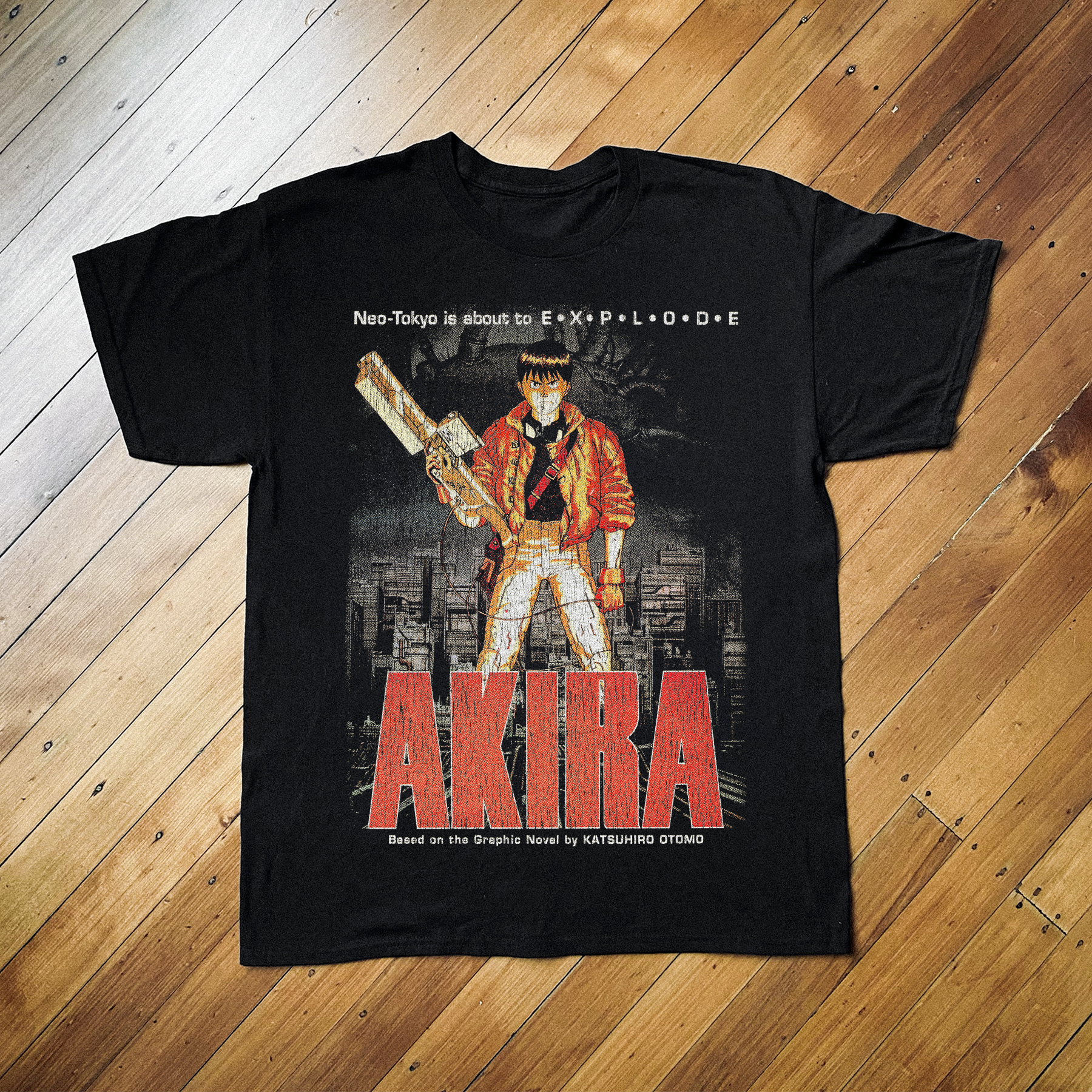 87 Akira Black T-Shirt