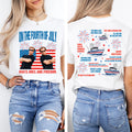"Boats, Hoes & Freedom" 4th of July Parody T-Shirt