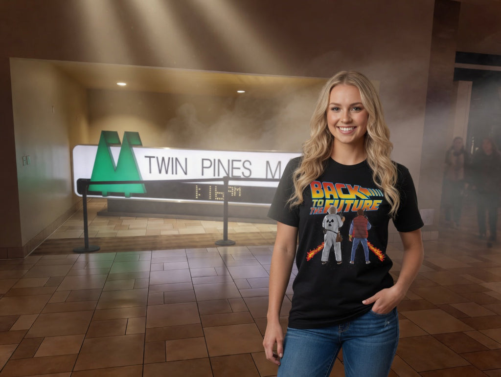 Back to the Future "Meet me at Twin Pines Mall" unisex T-shirt