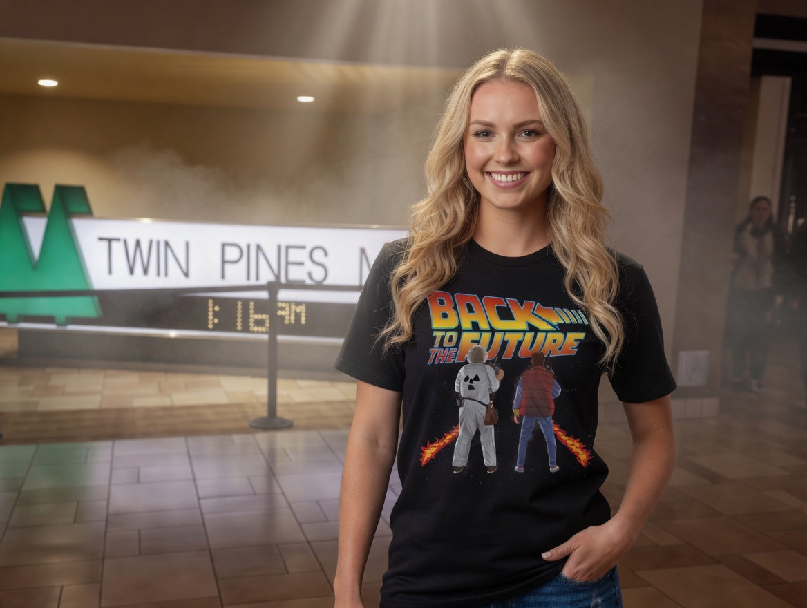 Back to the Future "Meet me at Twin Pines Mall" unisex T-shirt