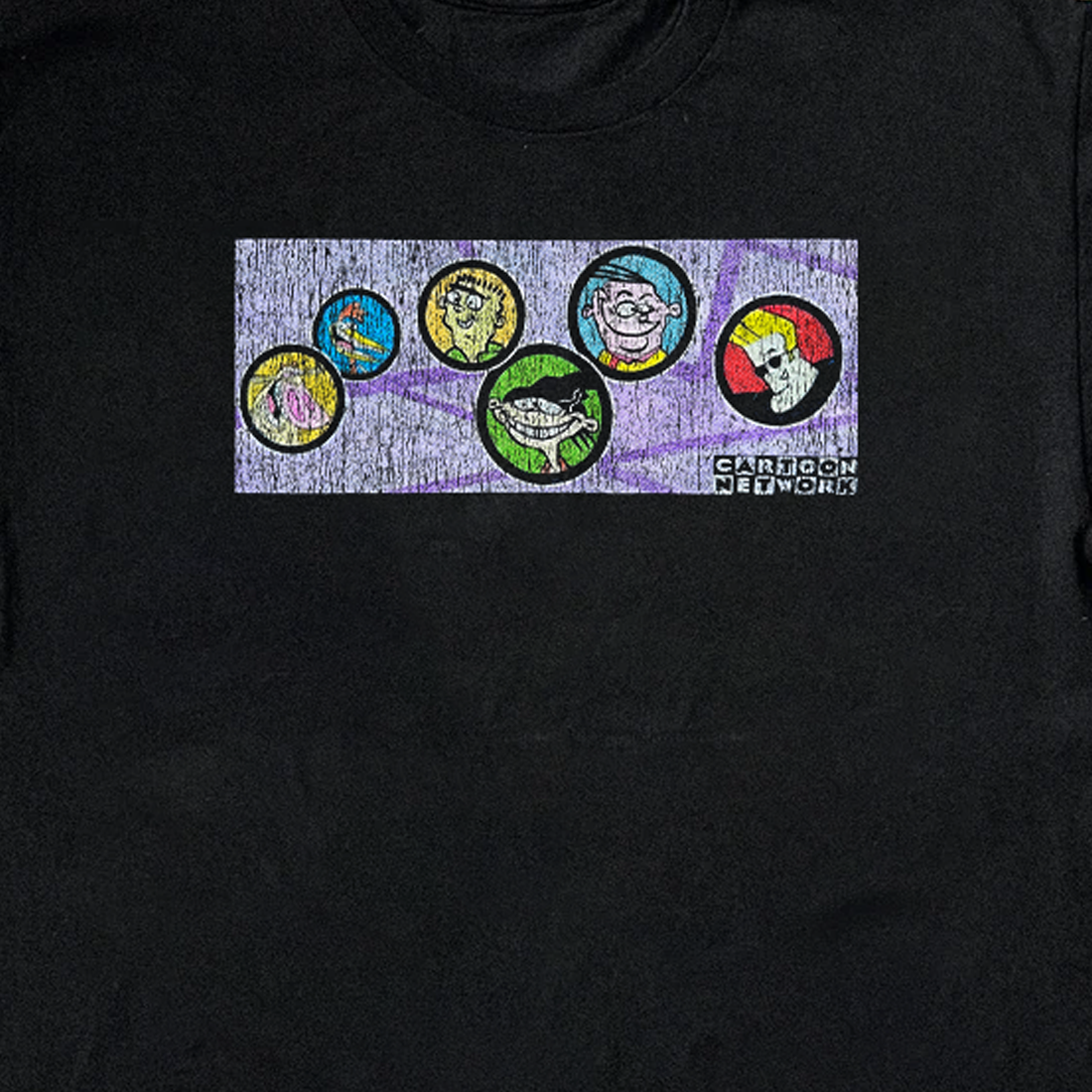 Cartoon Network Characters Promo Black Tee