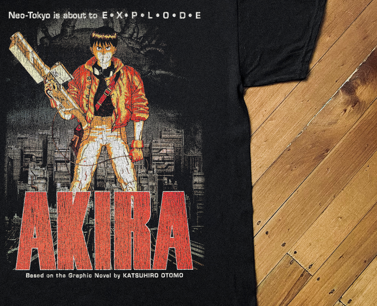 87 Akira Black T-Shirt