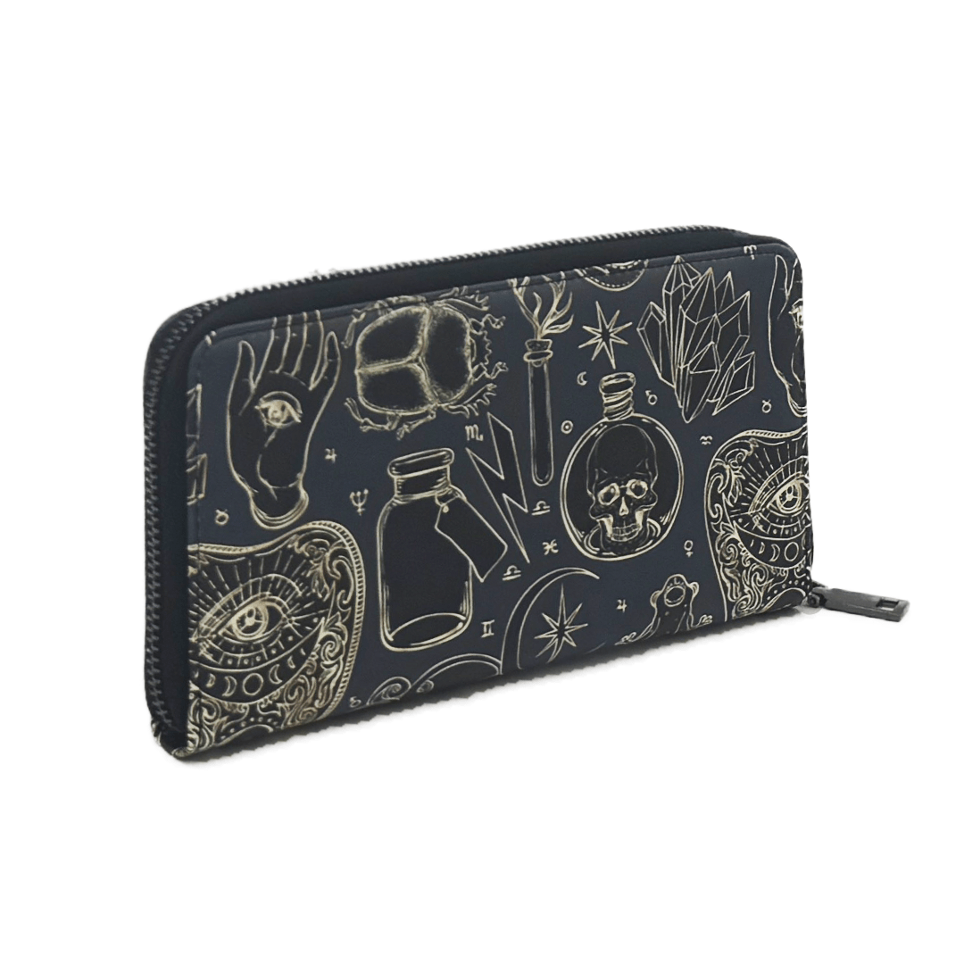 Masonic Esotericism Clutch Wallet