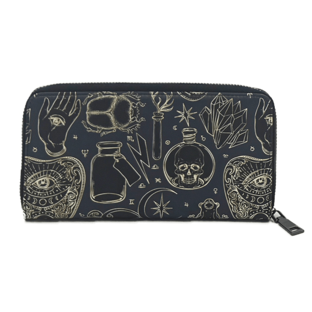 Masonic Esotericism Clutch Wallet