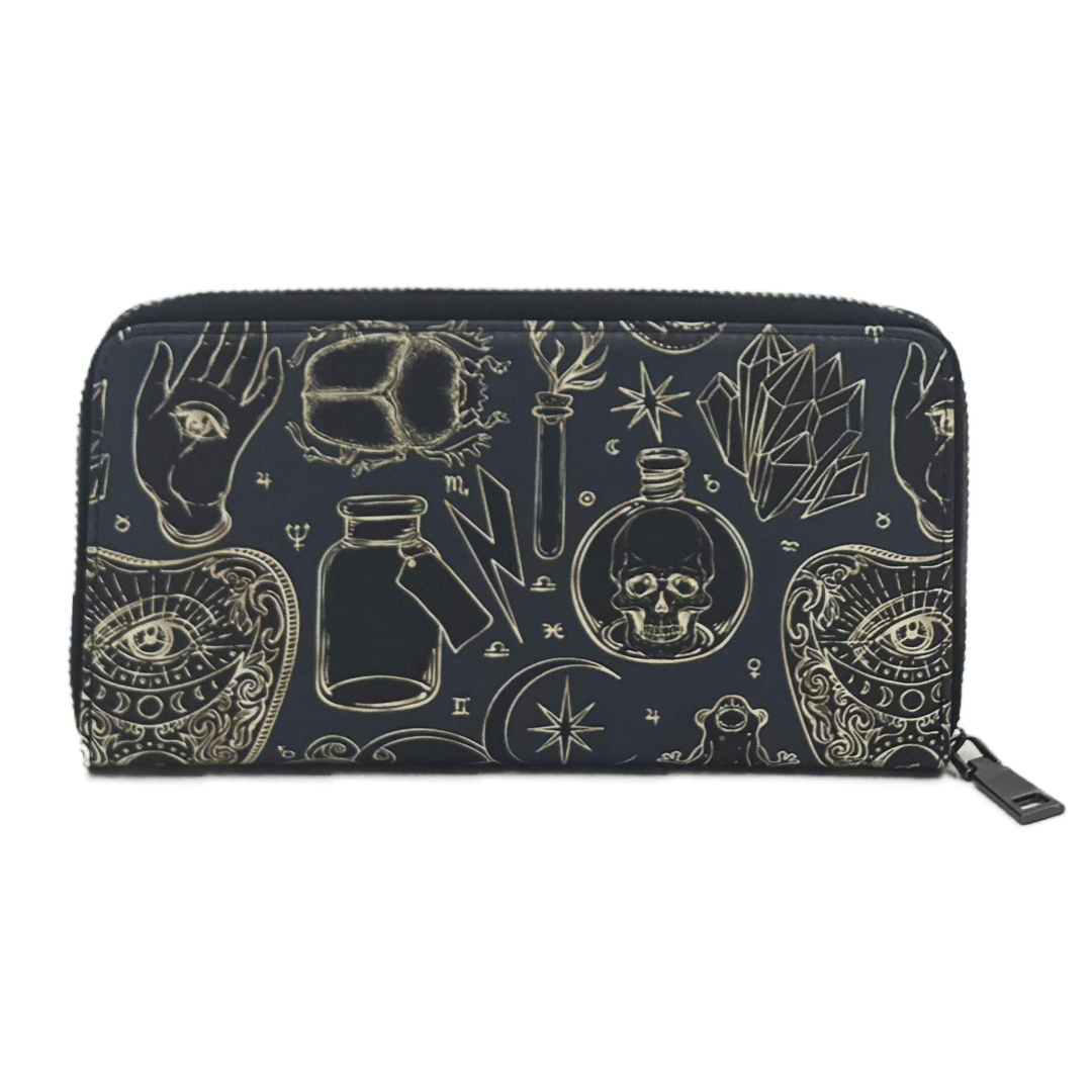 Masonic Esotericism Clutch Wallet