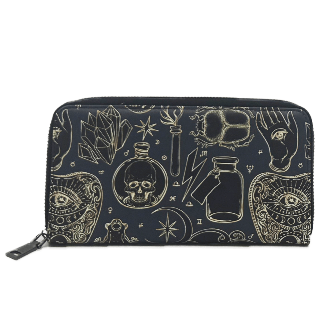 Masonic Esotericism Clutch Wallet